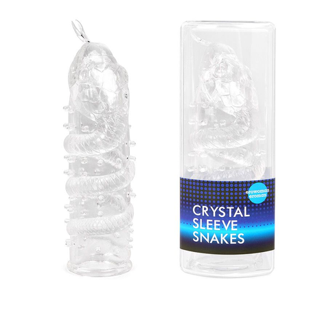 Zatvoreni mlaznica Cristal Sleeve Snakes u obliku zmije art. EE-10104